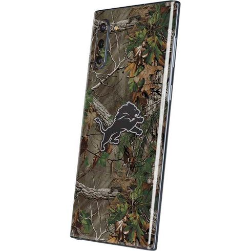 NFL Detroit Lions Realtree Xtra Green Camo Galaxy Note 10 Skin